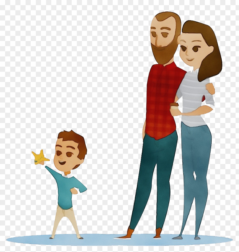 Conversation Sharing Cartoon People Standing Gesture Animation PNG
