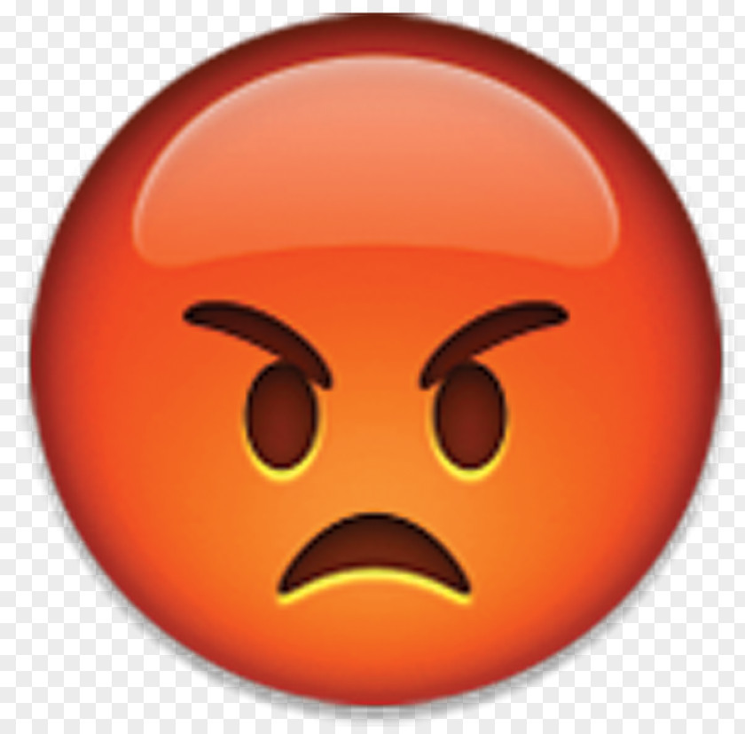 Emoji Anger Smiley Face Emoticon PNG