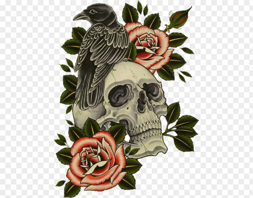 Flash Tattoo Human Skull Symbolism Calavera PNG
