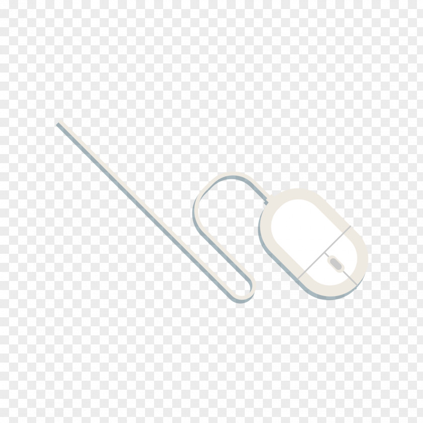 Gray And White Wired Mouse Brand Material PNG