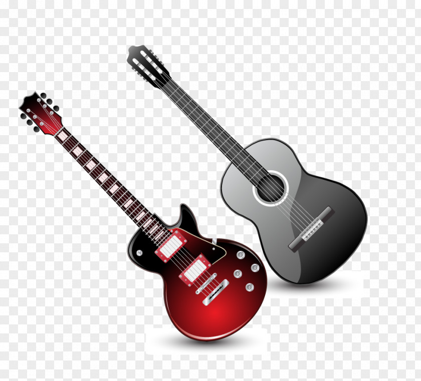 Guitar Musical Instrument Illustration PNG