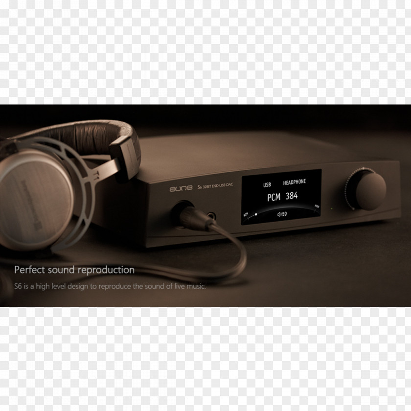 Headphone Amplifier Audio Digital-to-analog Converter Direct Stream Digital PNG