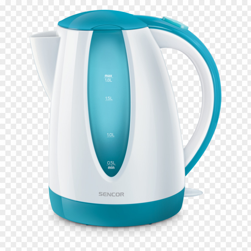 Kettle Electric Water Boiler Sencor Stainless Steel PNG