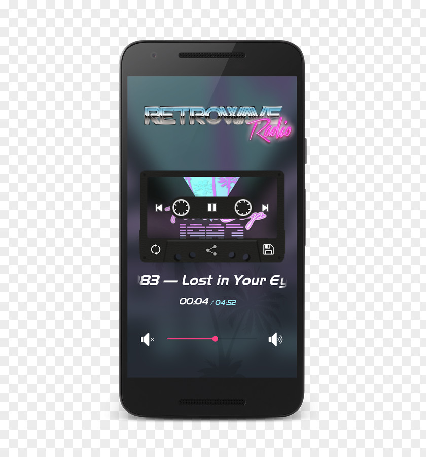 Smartphone Feature Phone Handheld Devices Synthwave Android PNG