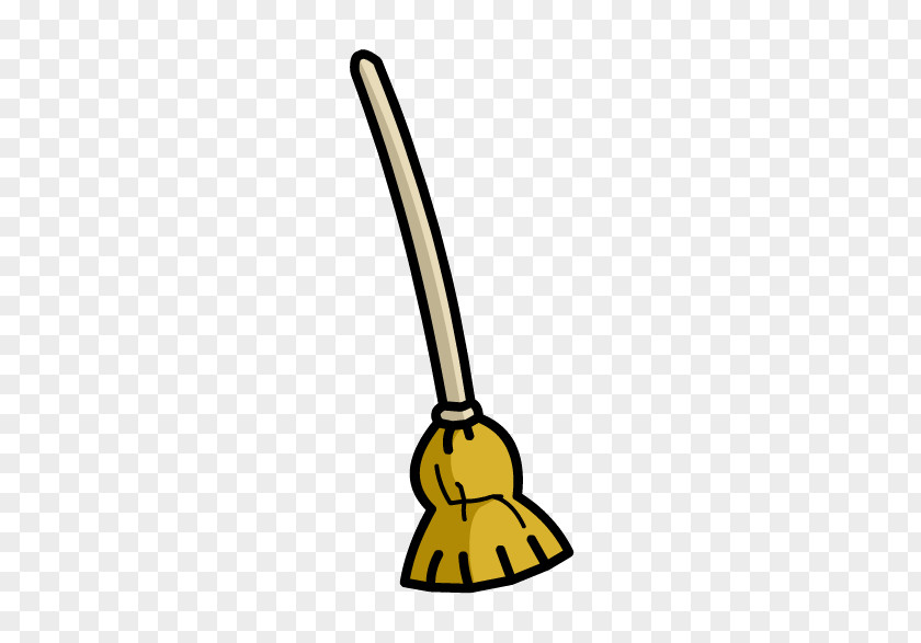 Broom Club Penguin Cleaning Animation PNG