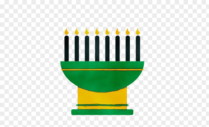 Candle Holder Yellow Line Candlestick PNG