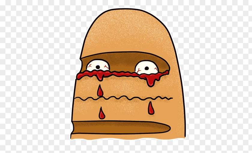 Hard Bread Sticker Telegram VKontakte PNG