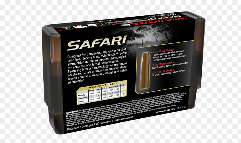 Safari .416 Rigby Electronics Nosler PNG