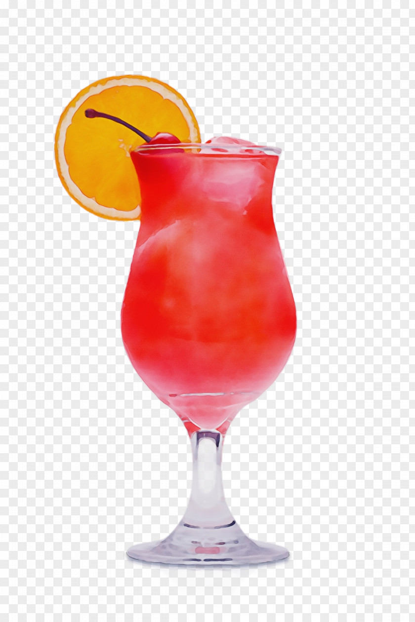 Sea Breeze Planters Punch Drink Hurricane Juice Cocktail Garnish Bay PNG