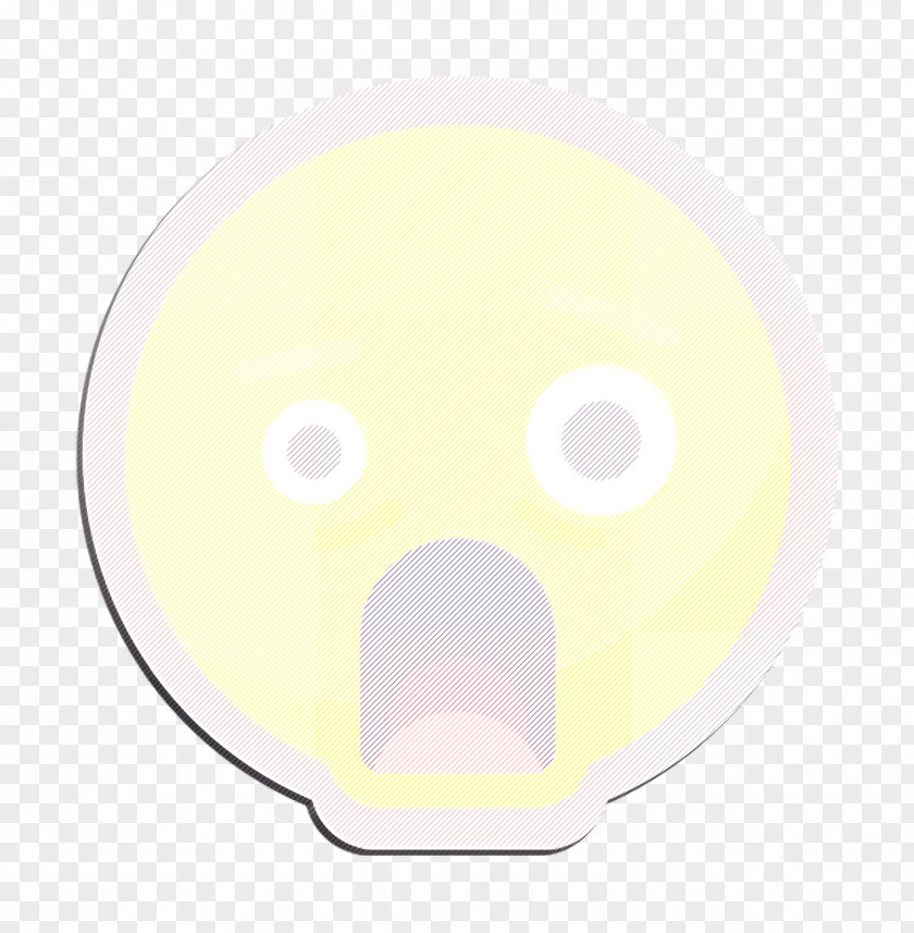Smile Animation Avatar Icon Face Shock PNG