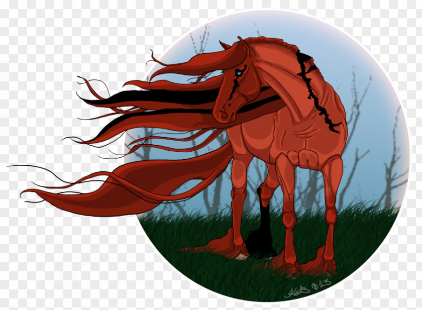 Wind Blowing Horse Demon Cartoon Organism PNG