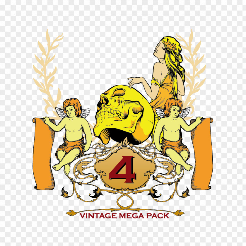 Hungry Ghost Festival Creative Vintage Clothing Illustration PNG