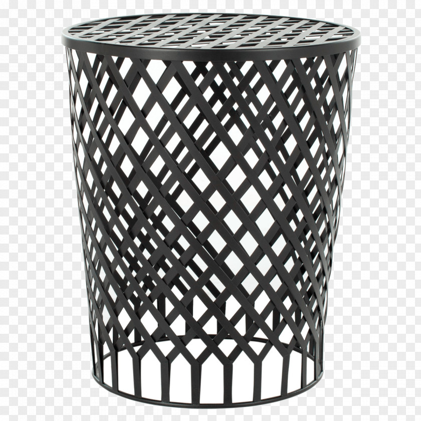 Iron Stool Bedside Tables Furniture Basket PNG