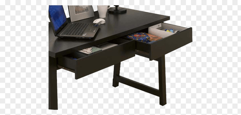 Study Table Desk Cappuccino Furniture PNG