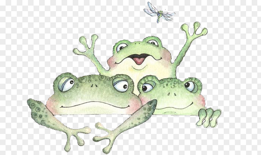 Three Frogs Frog Royalty-free Clip Art PNG