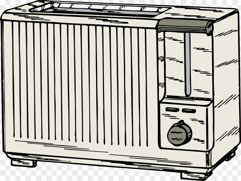Toast Toaster Oven Clip Art PNG