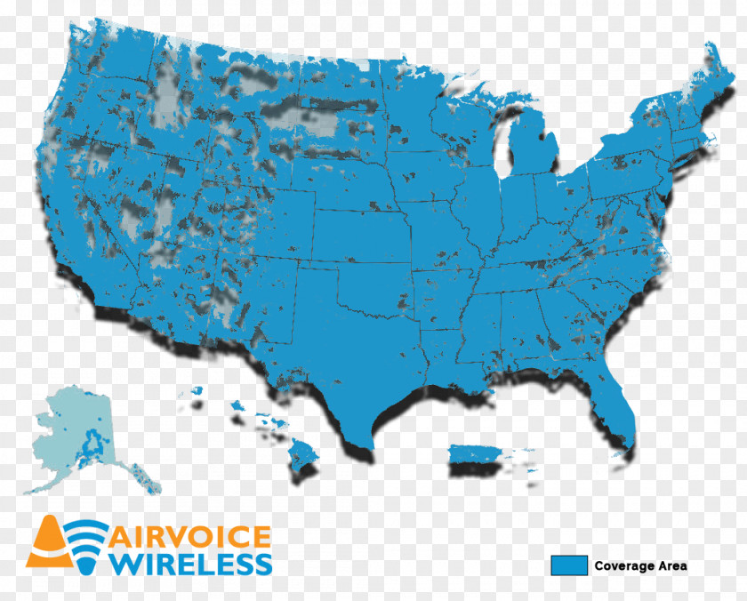 United States Coverage Map U.S. Cellular Mobile Phones PNG