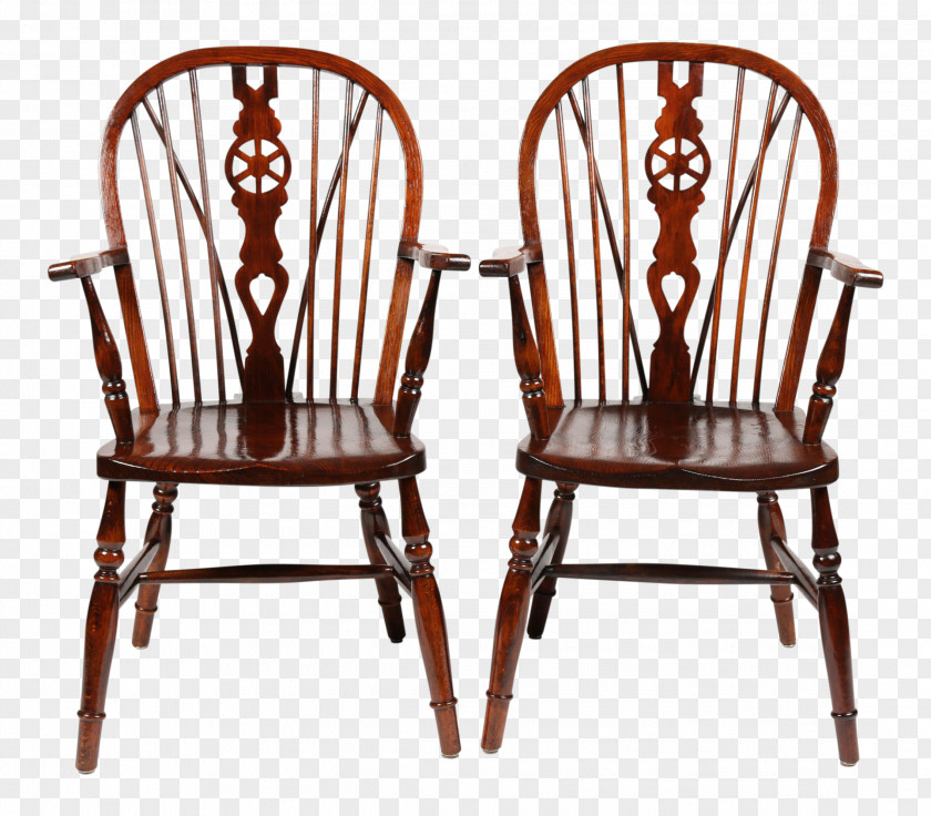 Chair Windsor Table Spindle Furniture PNG