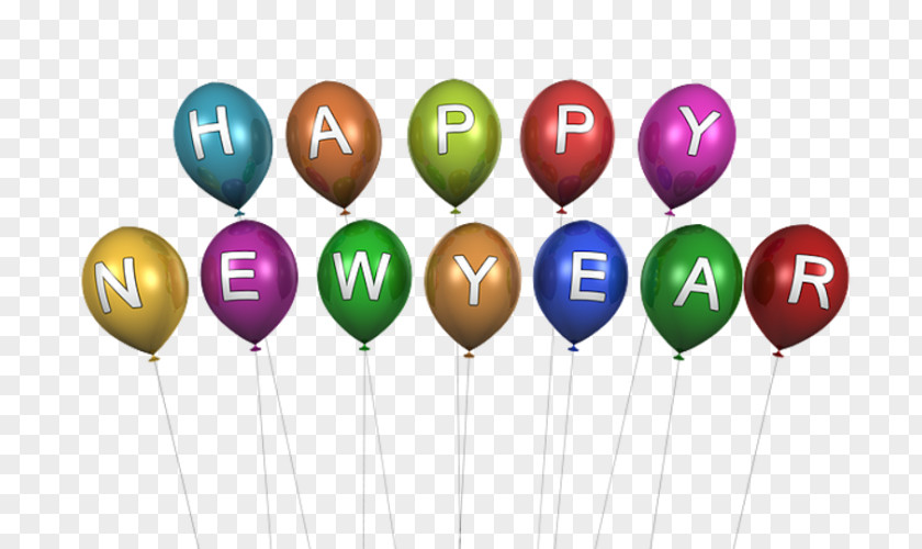 Happy New Year Year's Day Wish Eve Resolution PNG