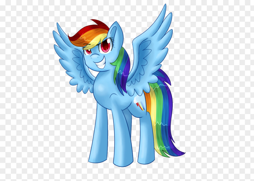 Horse Pony Rainbow Dash Digital Art PNG