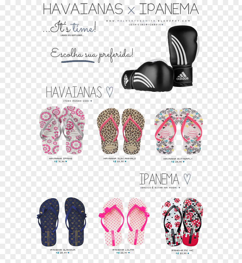 Ipanema Havaianas Flip-flops Shoe Behance PNG