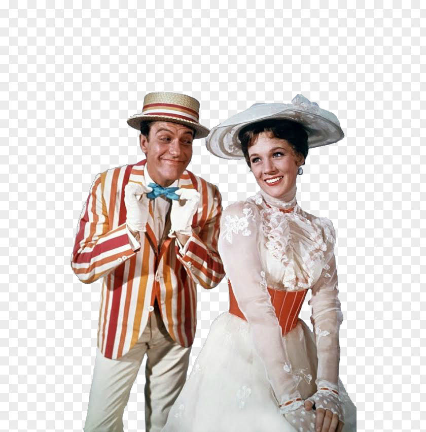 Mary Poppins Cliparts Julie Andrews Returns Dick Van Dyke Costume PNG