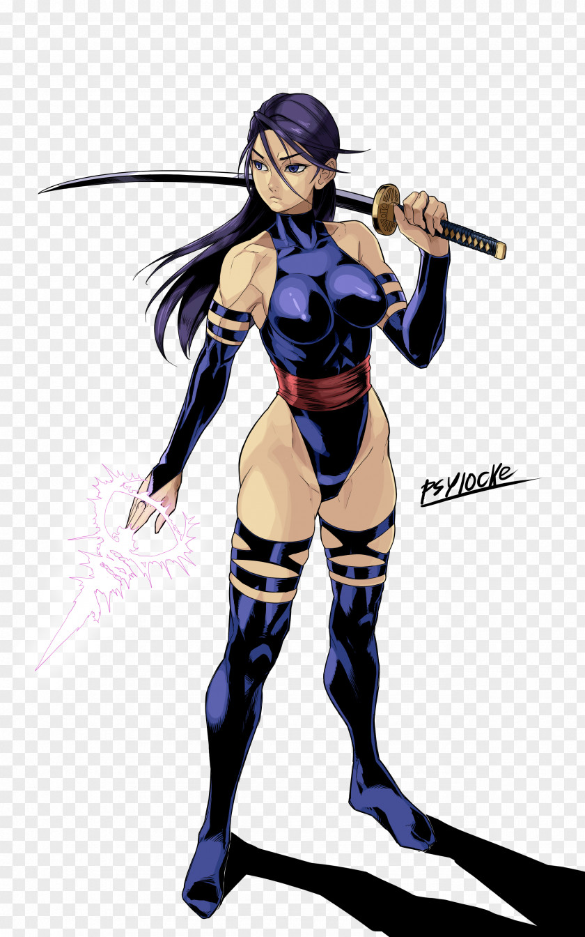 Sash Psylocke Comics Captain Britain Art X-Treme X-Men PNG