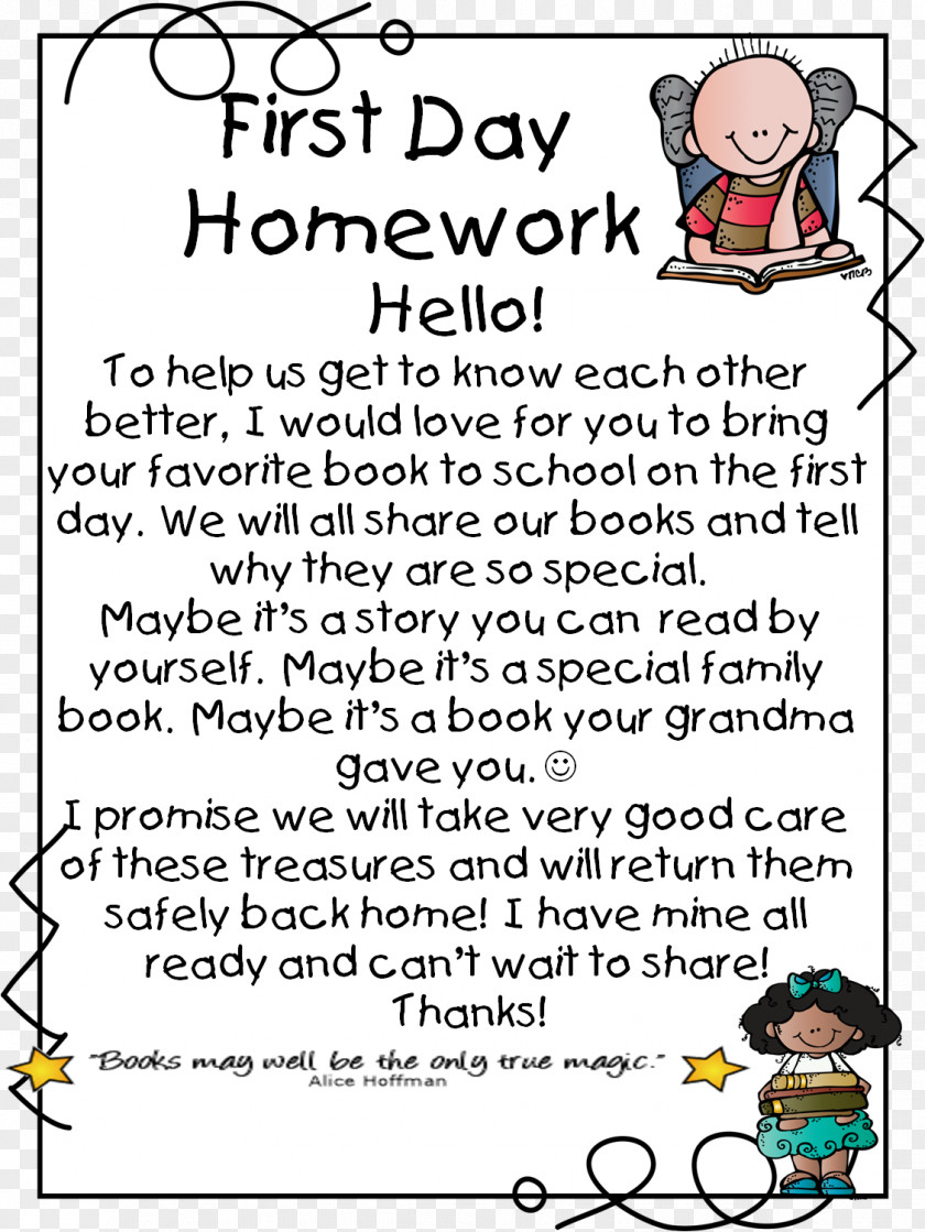 School First Grade Education Shared Reading Second PNG