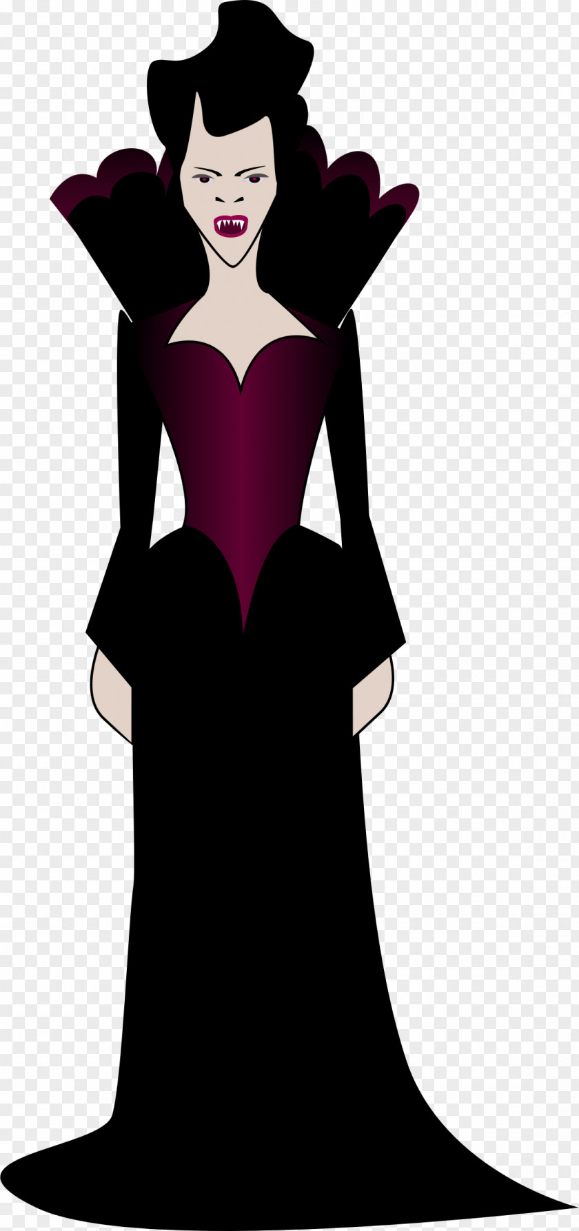 Vampire Woman Clip Art PNG