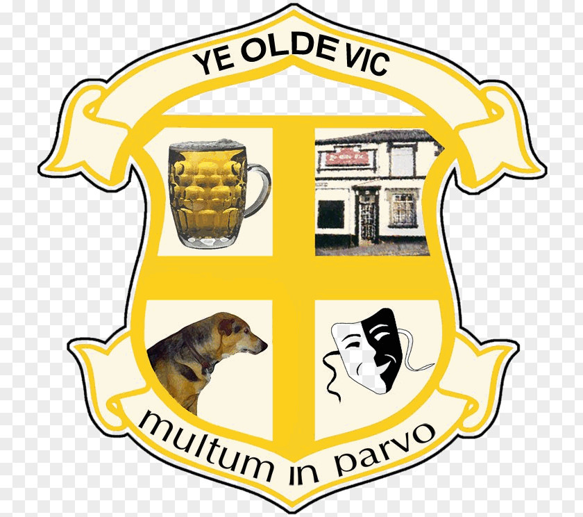 Ye Olde Vic The Pub Beer Logo PNG