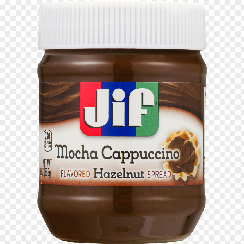 Chocolate Peanut Butter Spread Jif Crema Gianduia PNG