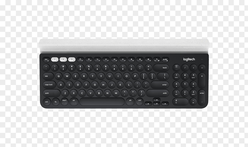 External Sending Card Computer Keyboard Mouse Wireless Logitech K780 Multi-Device PNG