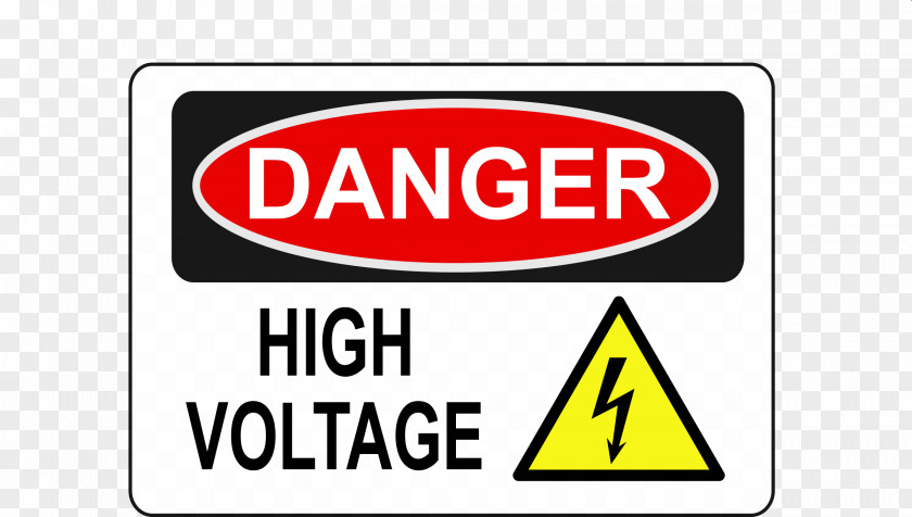 High Voltage Danger! Clip Art PNG
