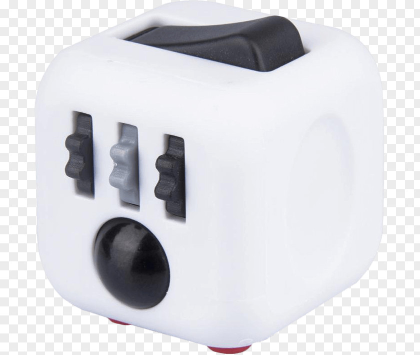 Cube Fidget Fidgeting Toy Spinner PNG