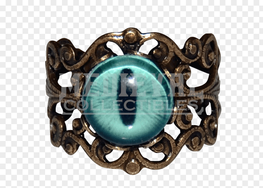 Dragon Ring Turquoise PNG