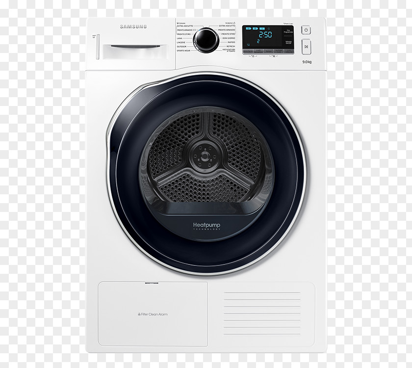 Home Appliance Clothes Dryer Samsung Heat Pump Condenser PNG
