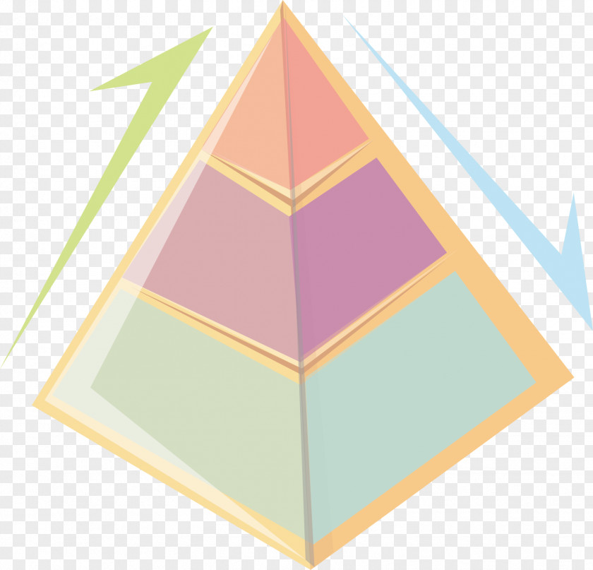 Pyramid Ppt Material PNG