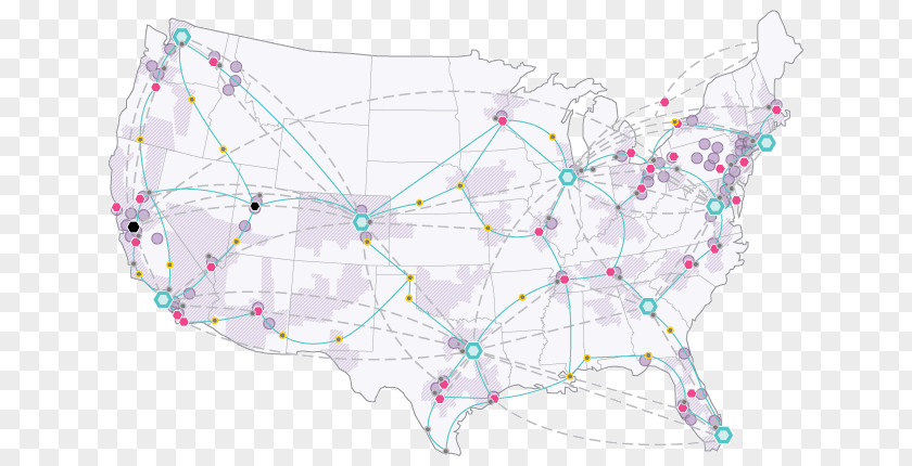 Wide Area Network Line Symmetry Point Map Pattern PNG