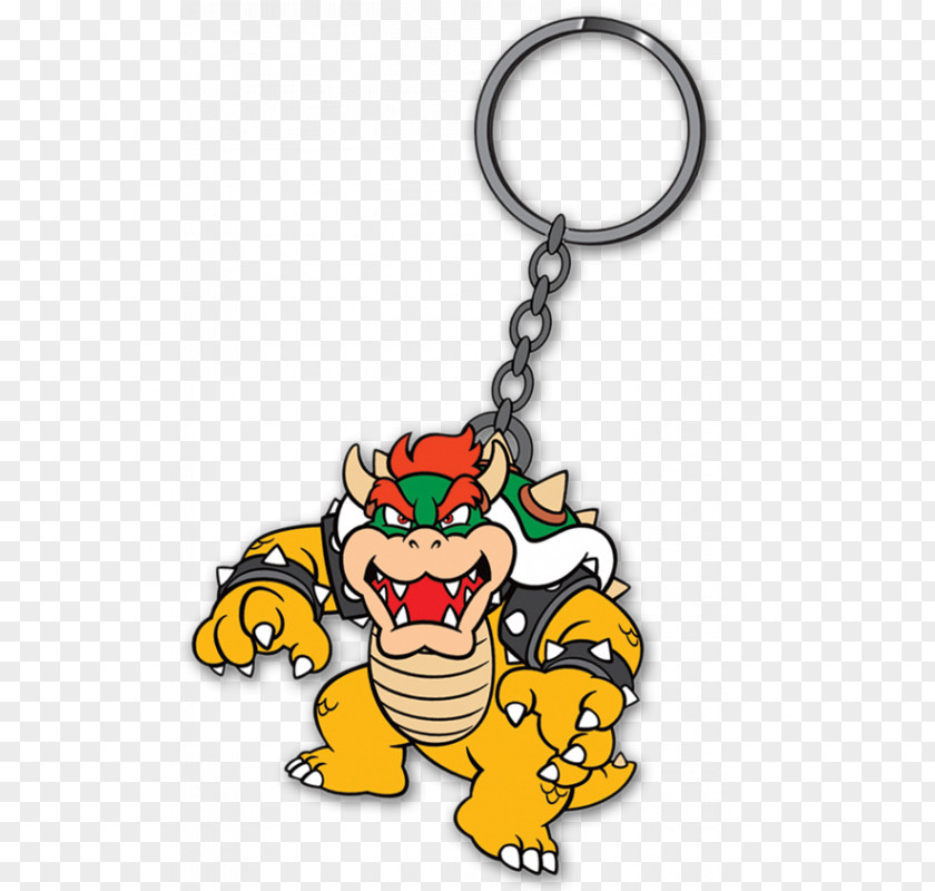 Mario Bros Super Bros. Key Chains Bowser PNG