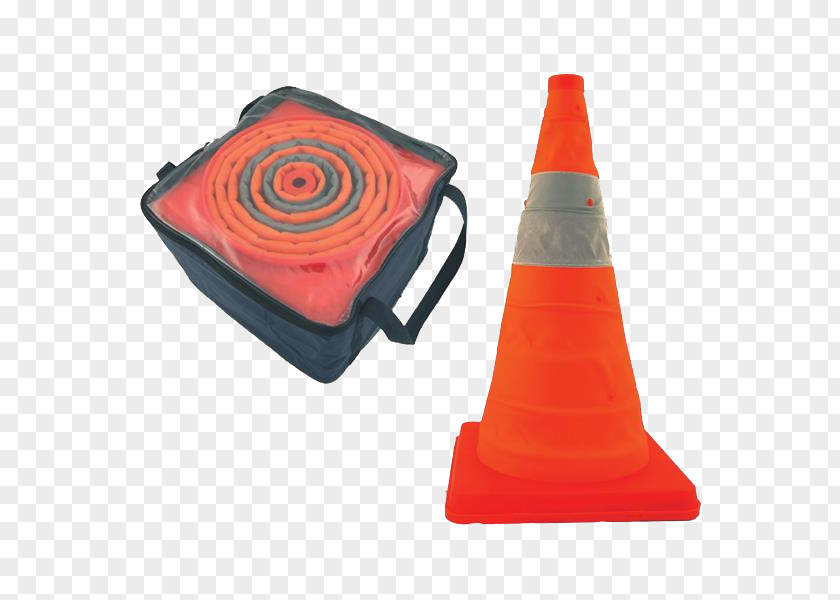 Orange Traffic Cone Safety PNG
