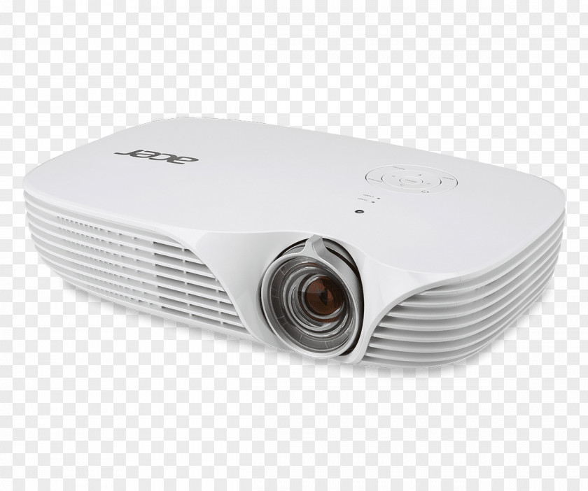 Wuxing Multimedia Projectors Digital Light Processing Wide XGA Acer K138ST 3D Portable Projector PNG