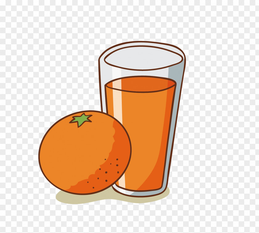 Baverage Pictogram Orange Juice Cocktail Drink PNG