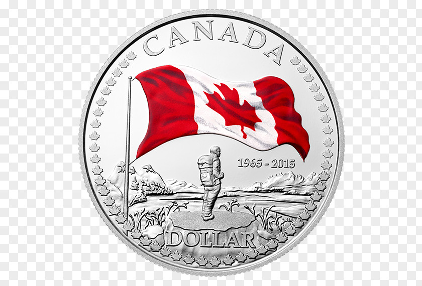 Canada Flag Of Coin Anniversary Party PNG