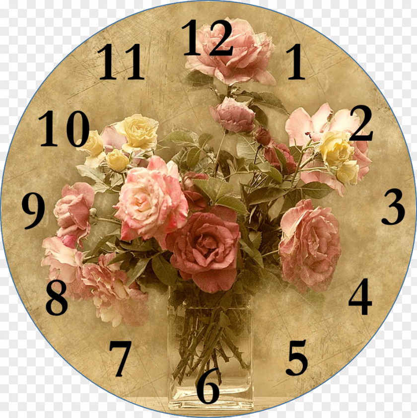 Clock Face Decorative Arts Decoupage Picture Frames PNG