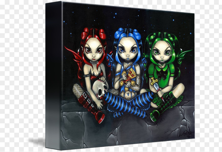 Fairy Strangeling: The Art Of Jasmine Becket-Griffith Gothic Poster PNG