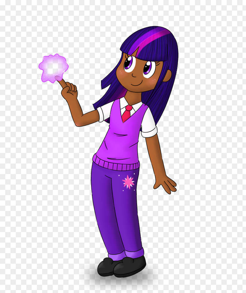 Human Twilight Sparkle Figurine Mascot Animated Cartoon Character Fiction PNG