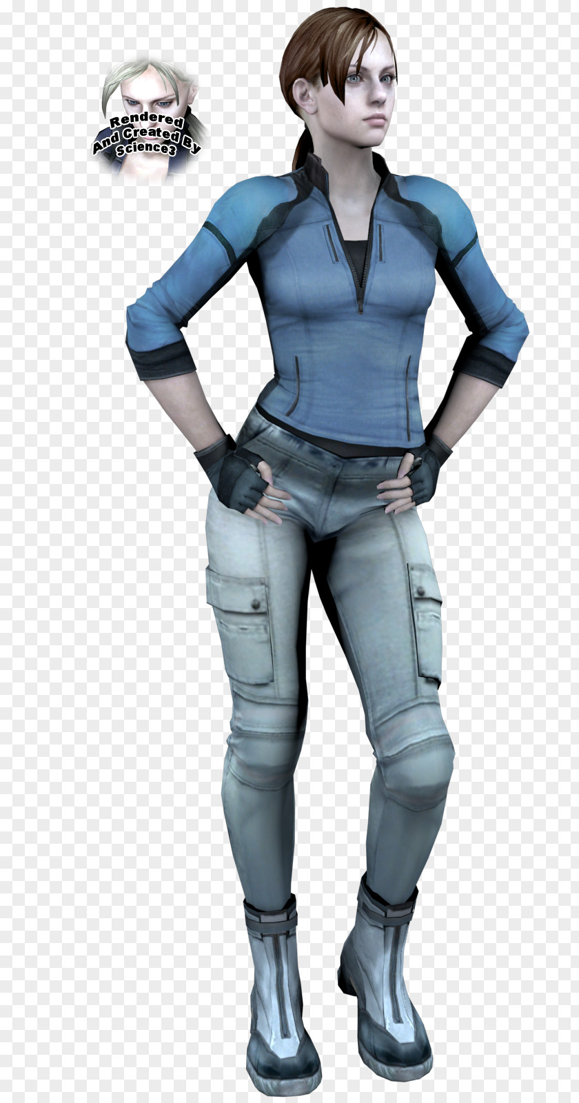 Jill Valentine Art BSAA Albert Wesker PNG