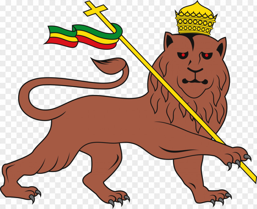 Lion Ethiopian Empire Derg Of Judah PNG
