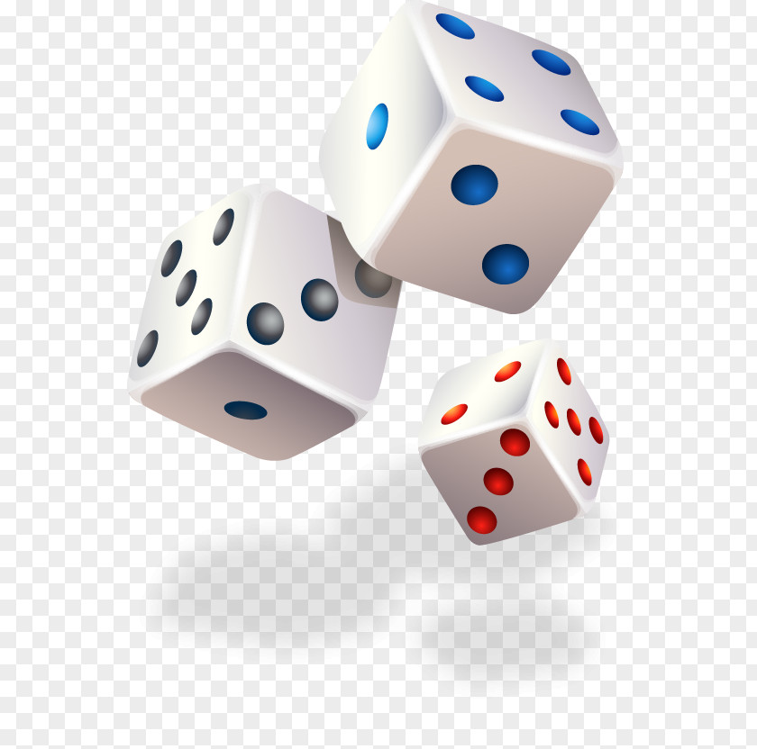 Painted White Dice Pattern Applied Quantitative Finance 3D Computer Graphics Icon PNG