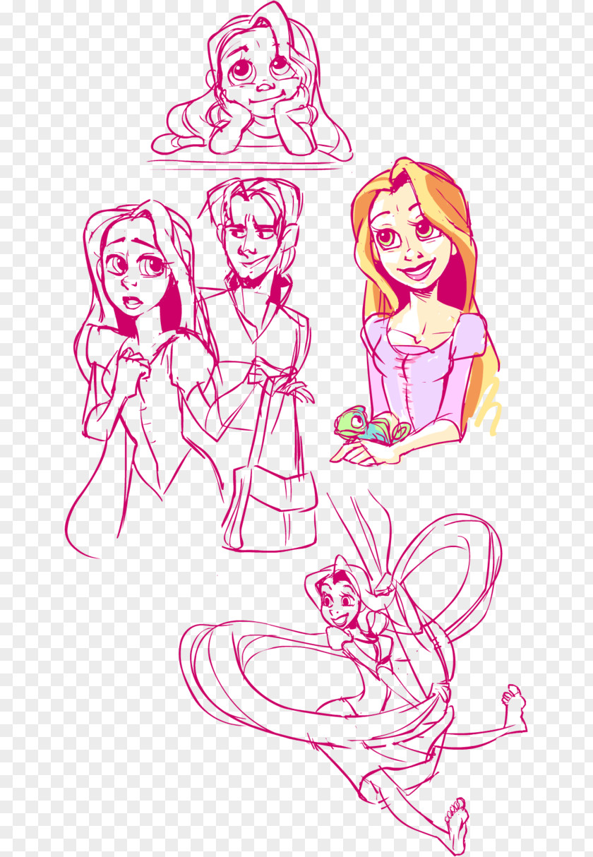 Rapunzel PASCAL DeviantArt Drawing Art Museum PNG